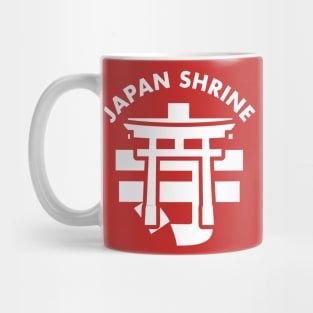 japan shrine Mug